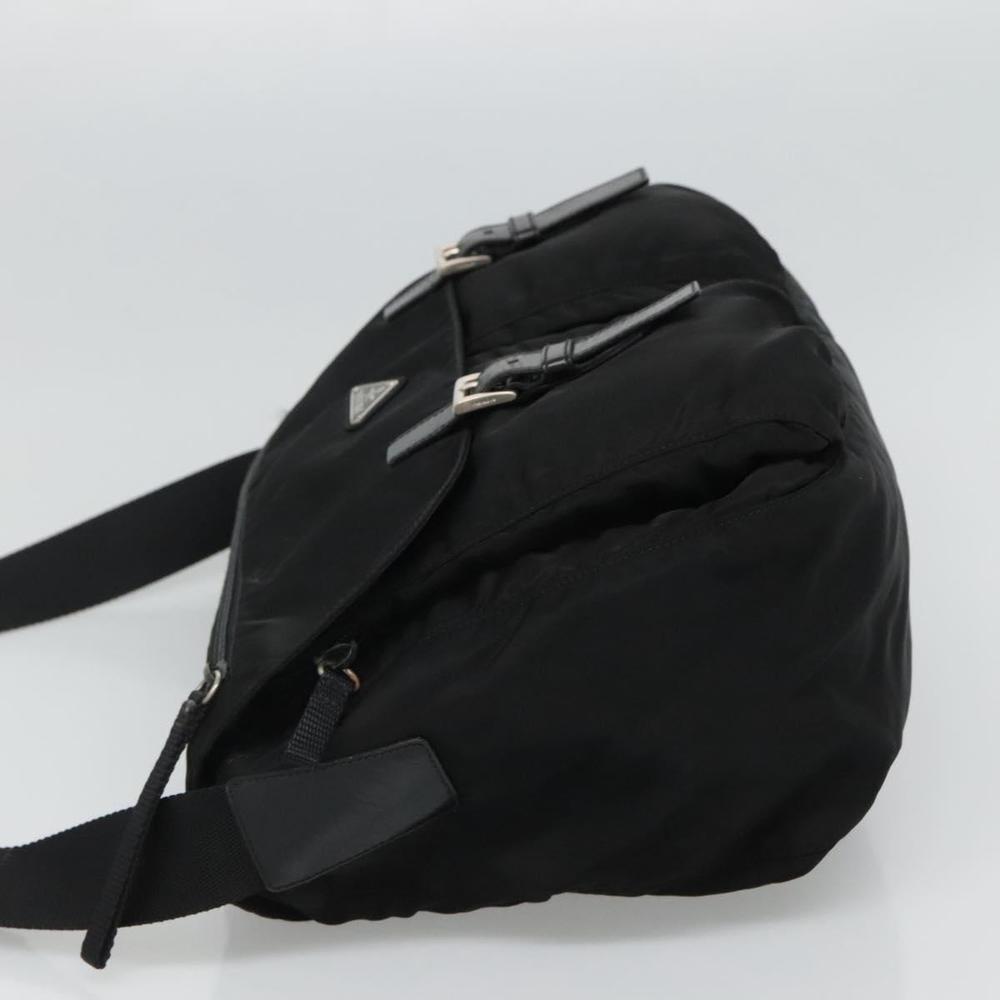 PRADA Shoulder Bag Nylon Black Auth 111971 - Picture 3 of 16